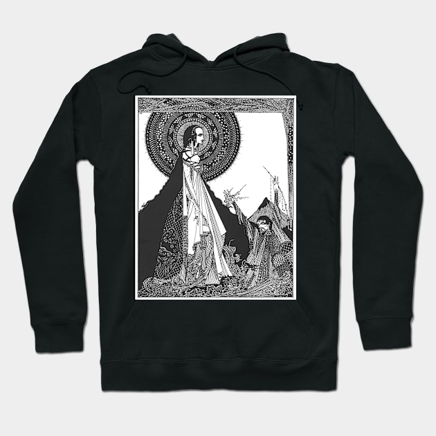 "I Would Call Aloud Upon Her Name" by Harry Clarke Hoodie by rogerstrawberry